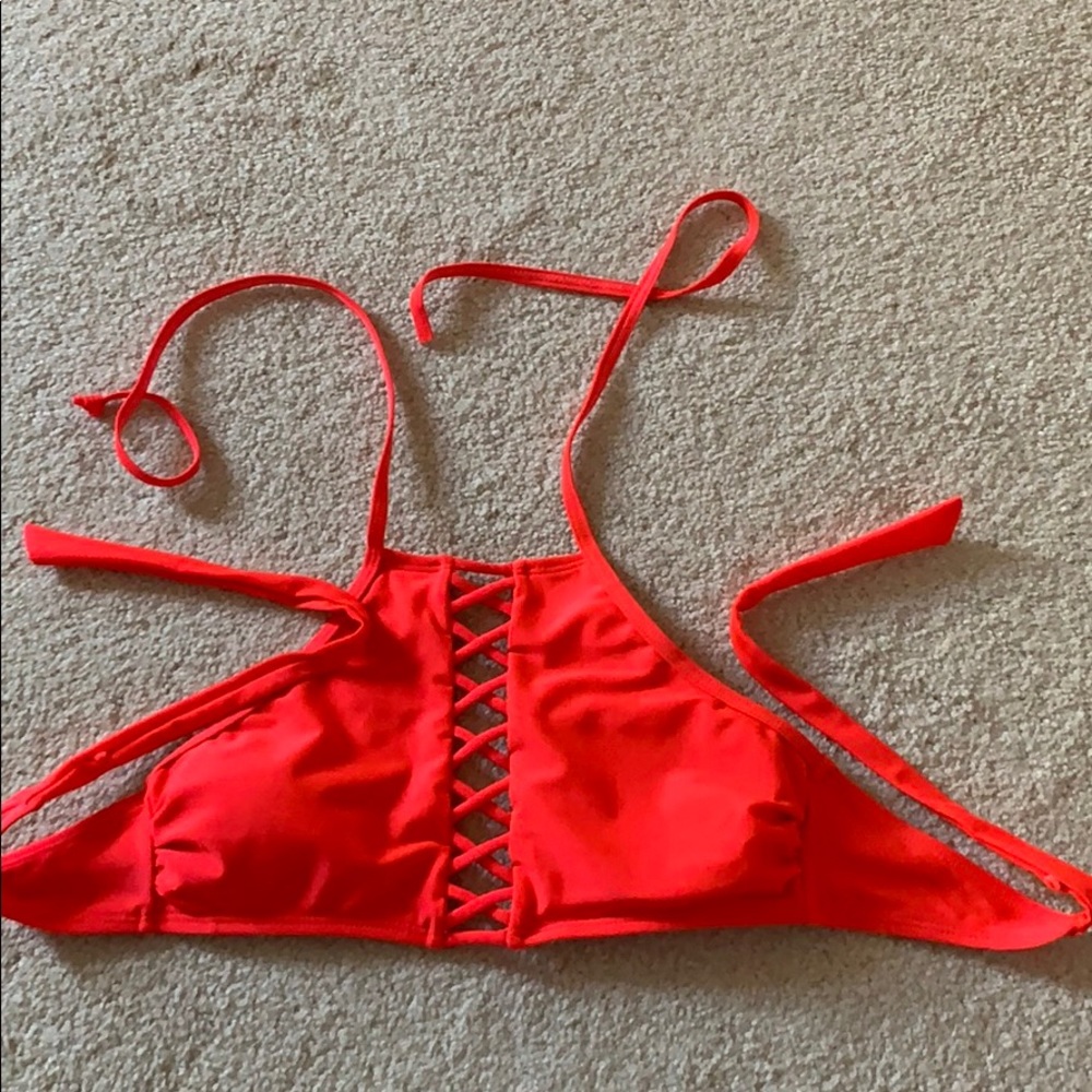 Aeropostale Hot Pink Bikini Top